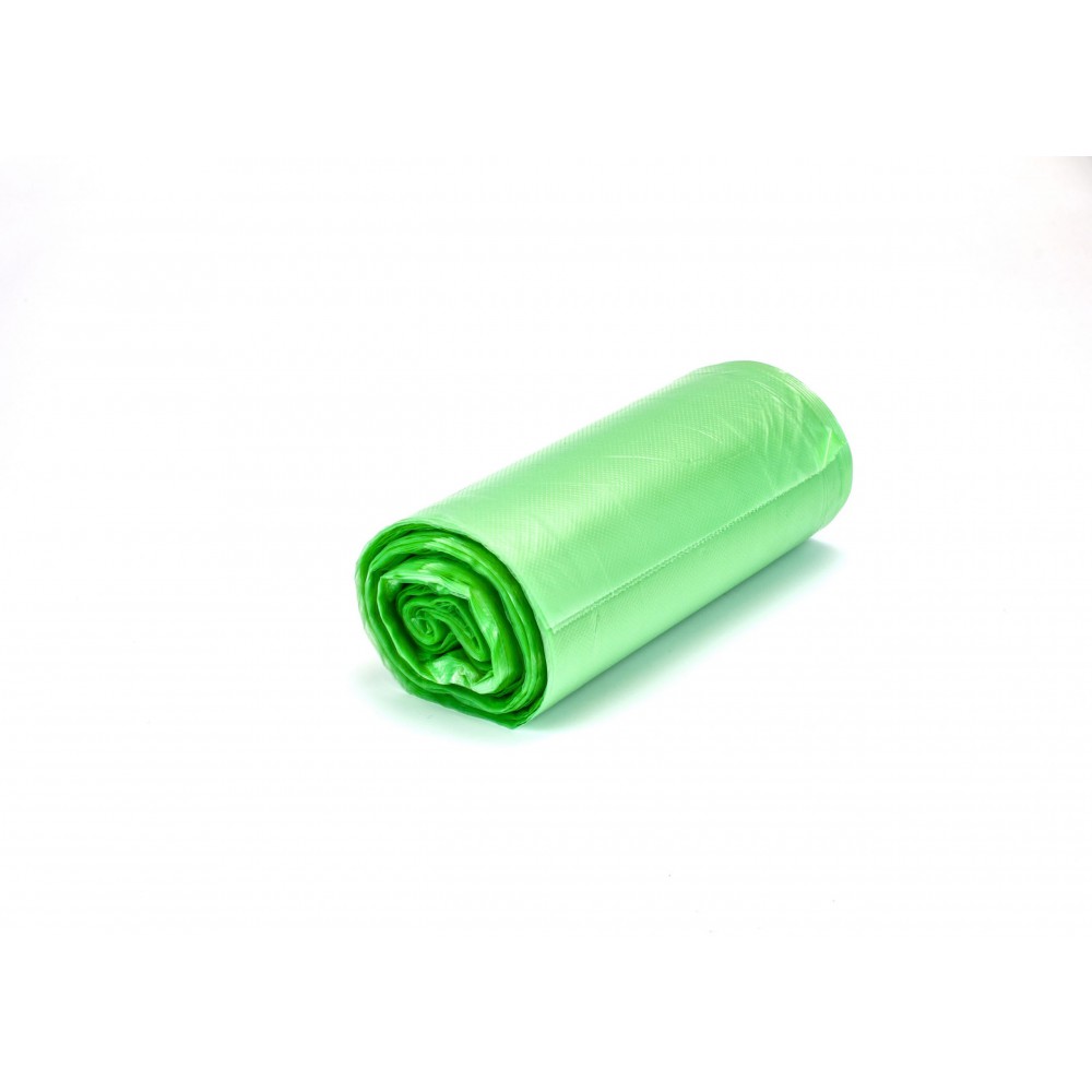 Пакет д/мусора ПНД 50л. ( 15шт.)"ЭкОКопейка", зелёный,рулон