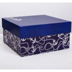 Коробка подарочная Якорь 18*18*9,5см