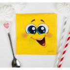 Салфетка 25*25см Смайлик (20шт)