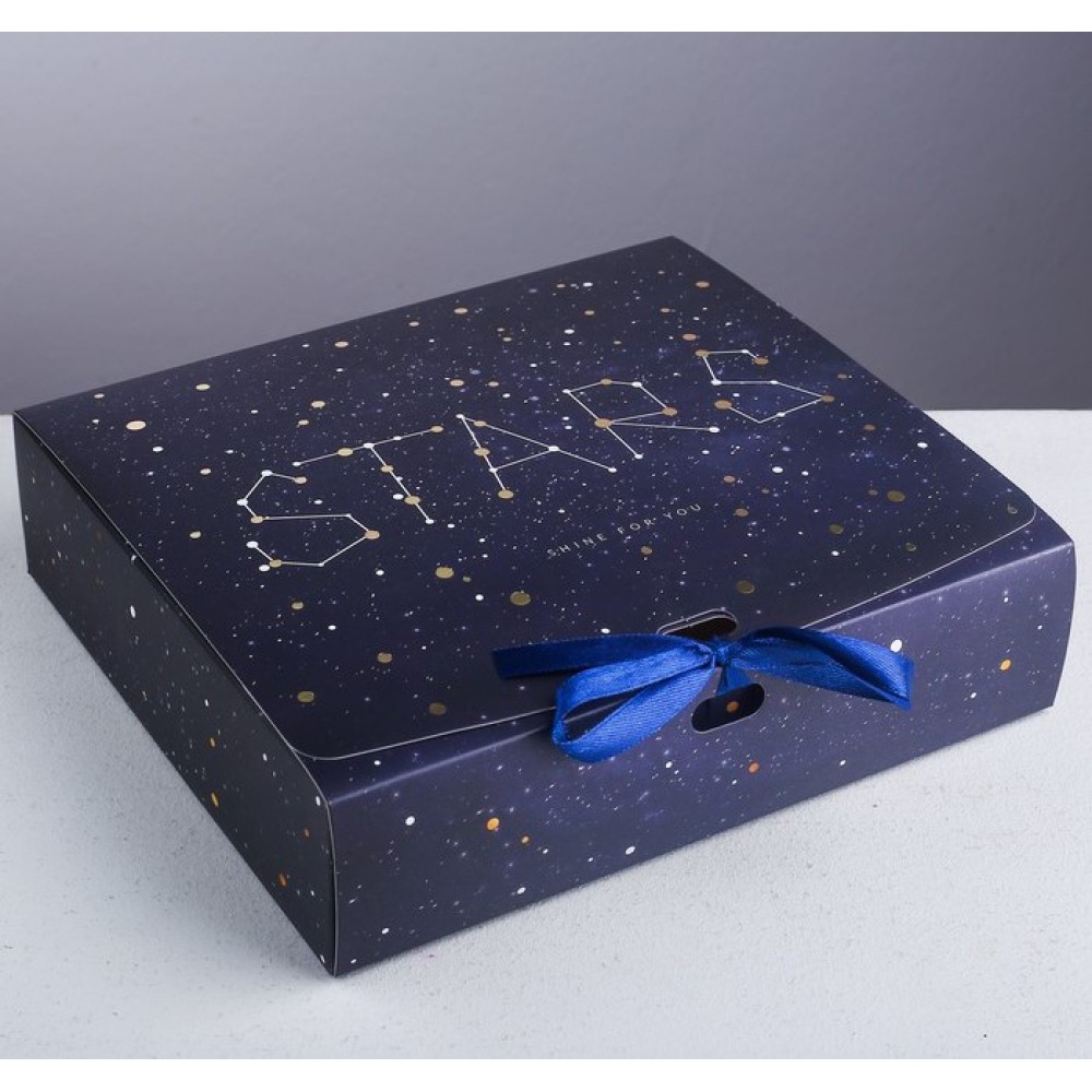 Коробка подарочная Stars, 31 х24,5 х9 см