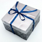 Коробка для капкейка "Present" 16*16*10 см