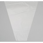 Пакет для цветов конус Прозрачный 35*40см (100шт)