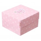 Коробка из картона С любовью 12*8*12см