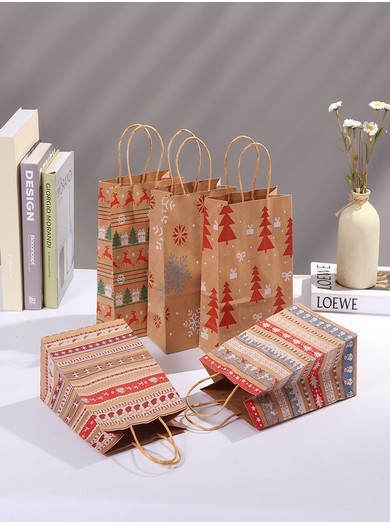 Праздничные сумки-пакеты буажные