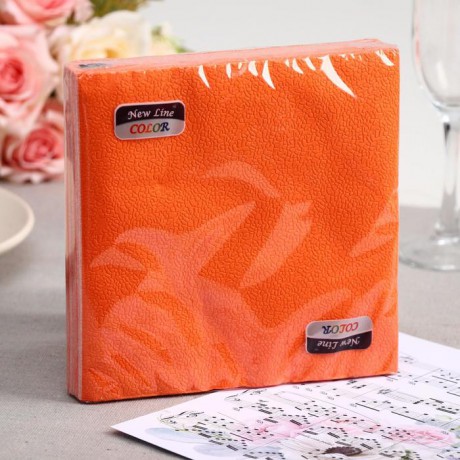 Салфетки бумажные New Line FRESCO 2слоя 20 листов 33*33 в асс