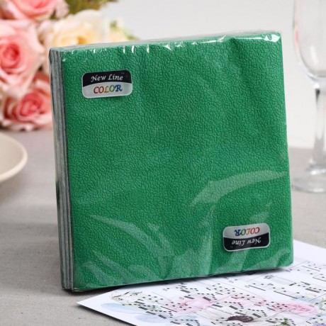 Салфетки бумажные New Line FRESCO 2слоя 20 листов 33*33 в асс