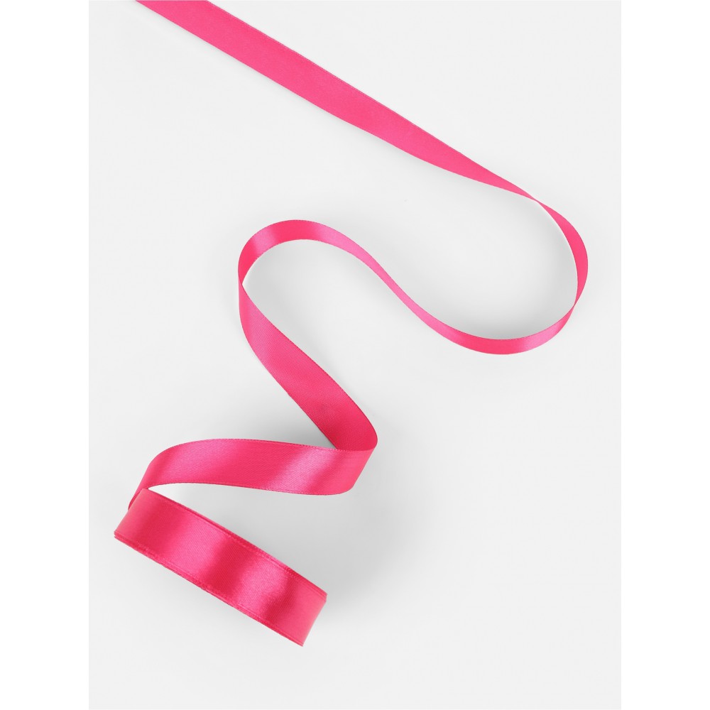 Лента атласная 20мм.* 23+1, ярко-малиновая №28 