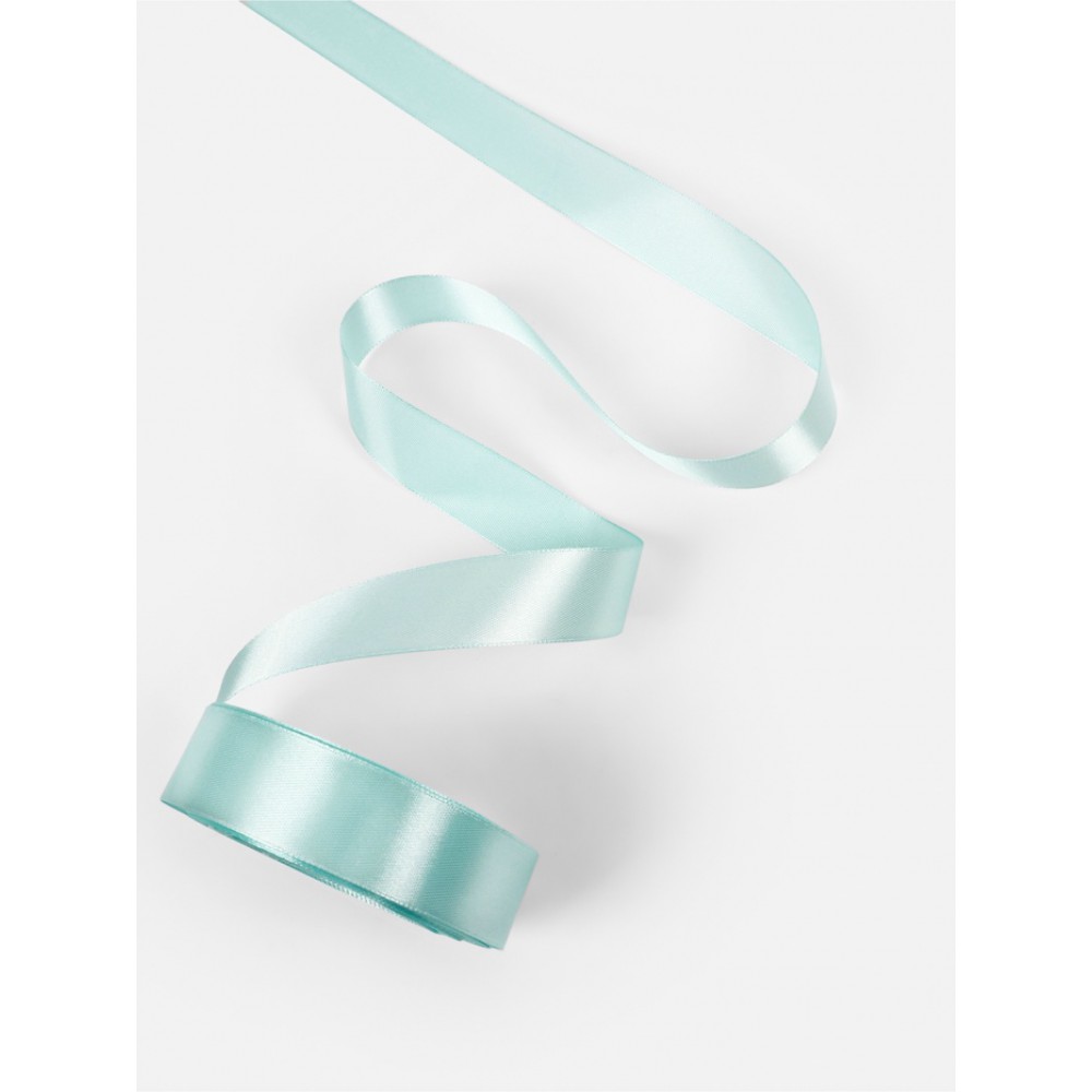 Лента атласная 25мм. 23+1м. №78, голубой