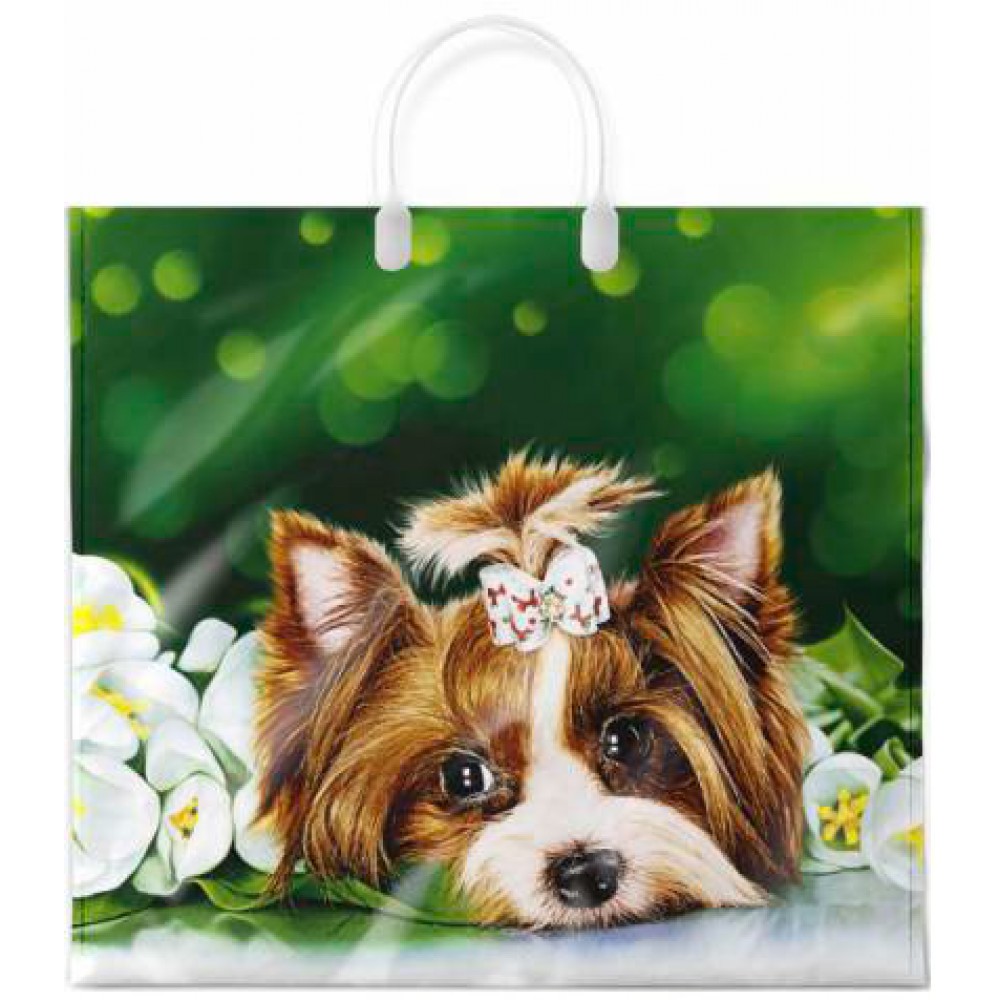 Сумка ламинир с пласт.руч. 38*35/90 "Шарлотта"