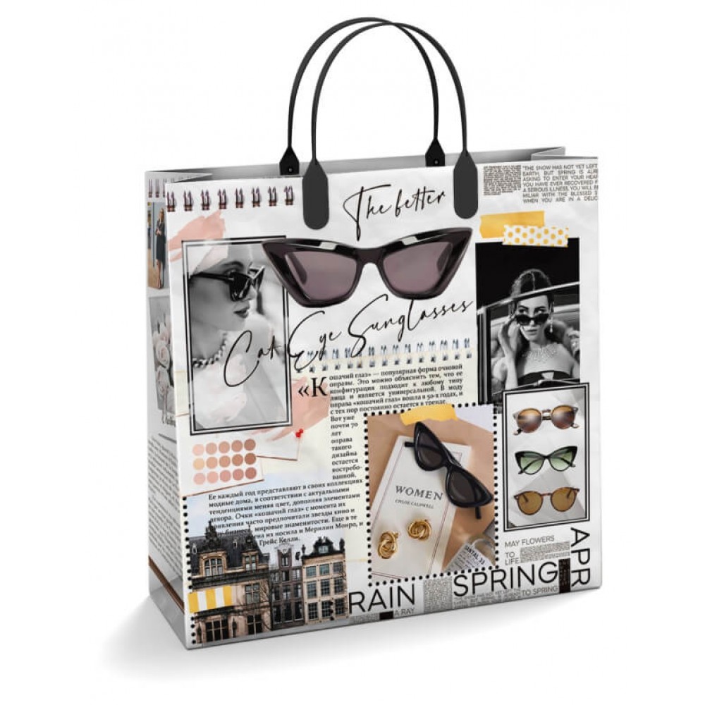 Сумка "Люкс" из мягкого пластика 30*30