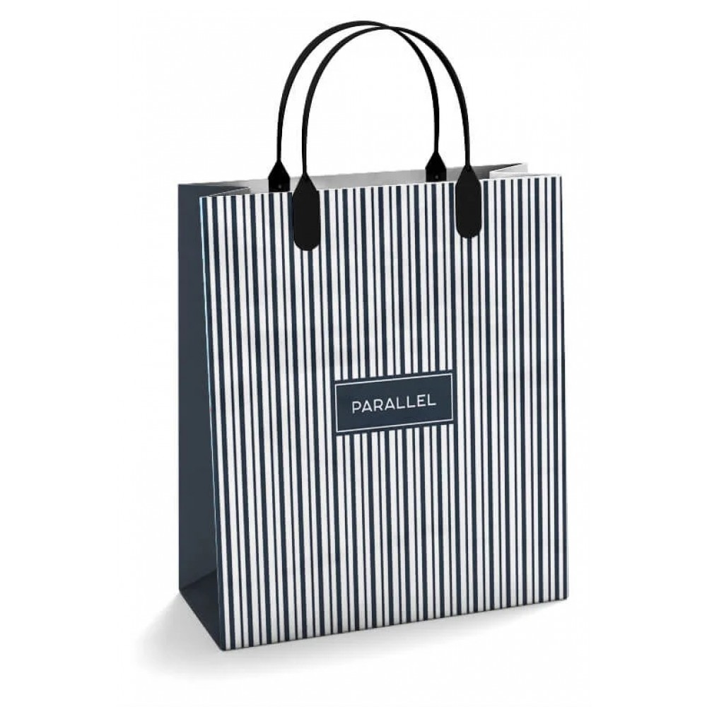 Сумка "Параллель" из мягкого пластика 23*27