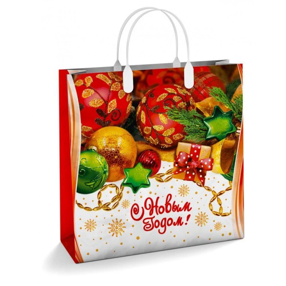 Сумка подарочная  "Событие", 30x30 см, мягкий пластик, 150 мкм
