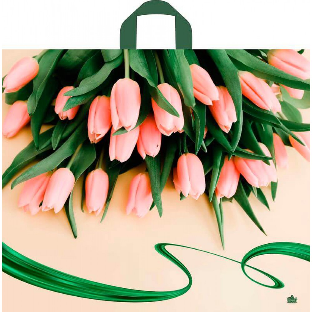 Пакет Тико 60*50/60 "Райские тюльпаны"