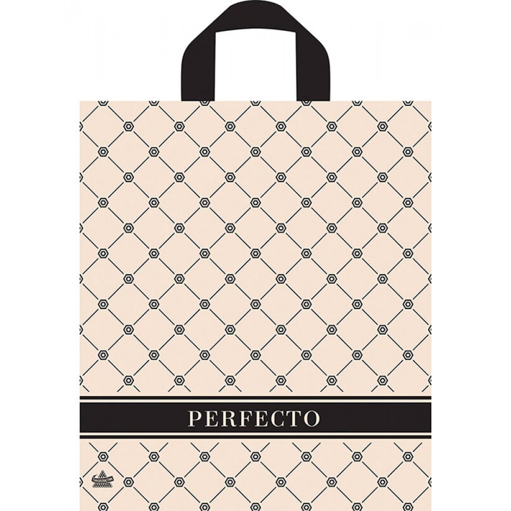 Пакет ПЭ с петл. ручкой 31*35+3/95 "Карамель"   