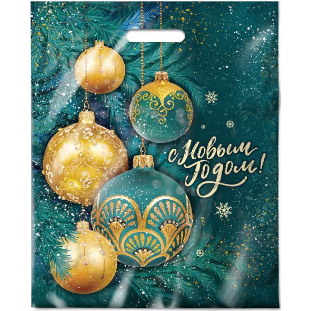 Пакет "Сибирский декор", 38х47, ПВД, 60 мкм