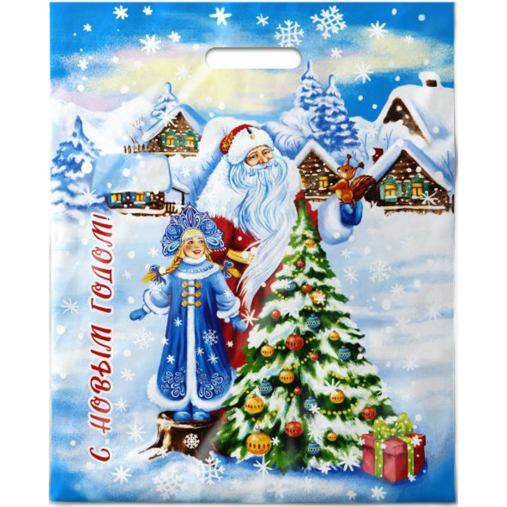 Пакет "Сказочная околица", 38х47, ПВД, 60 мкм