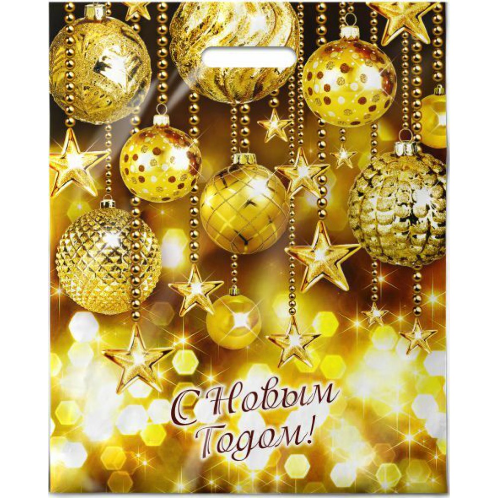 Пакет "Вечеринка", 38х47, ПВД, 60 мкм