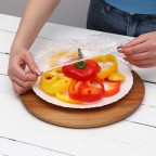 Набор пакетов для продуктов с резинкой,  37 см, 100 шт