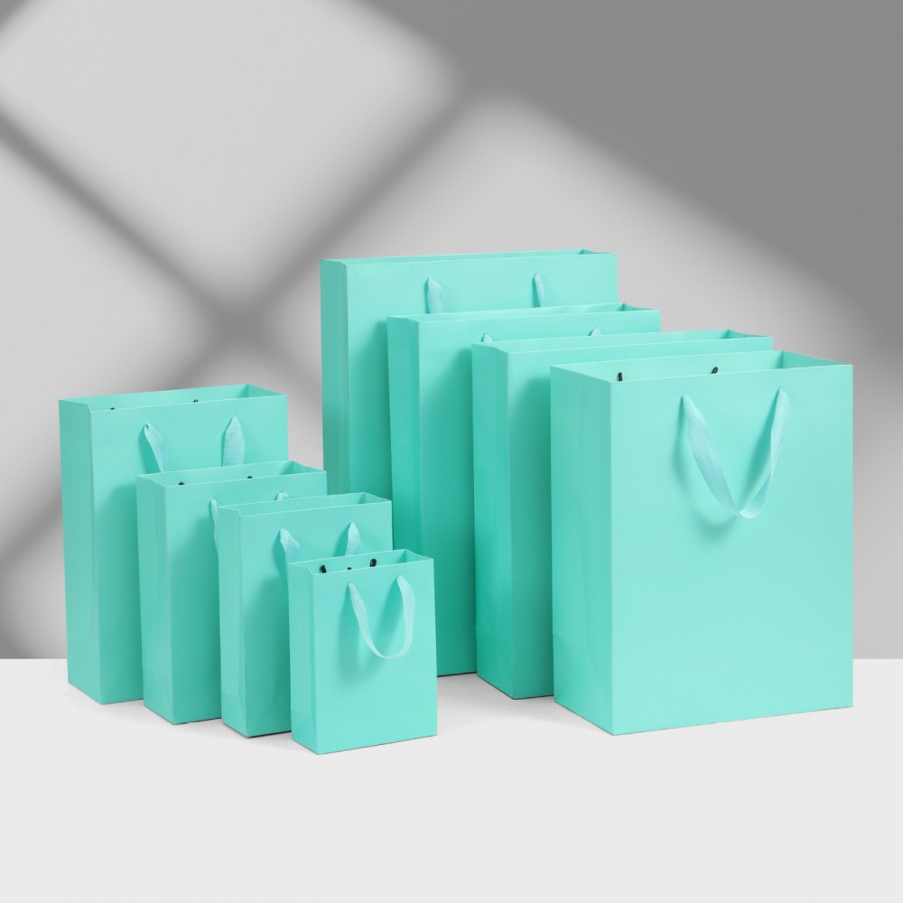 Пакет ламинир. "Мятный", 30*40*10см