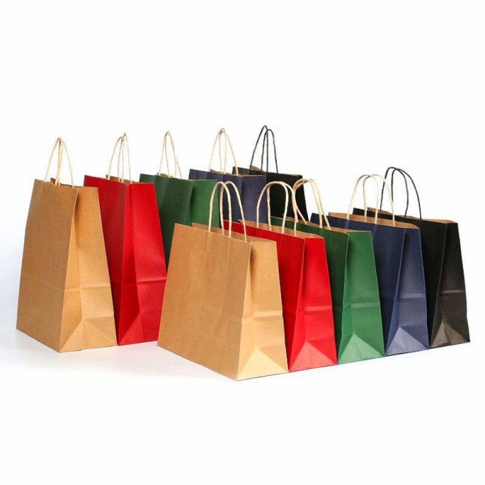 Сумка бумажная Красный, 26*33*12см