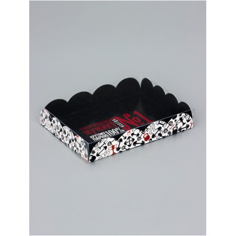 Коробка для печенья «23 Февраля», 14×10.5×2.5 см