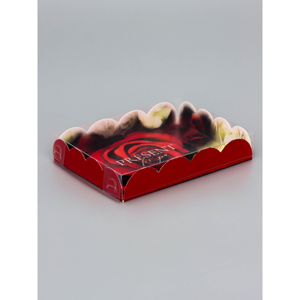 Коробка для печенья, Present, 14×10.5×2.5 см