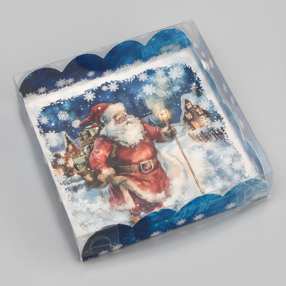 Коробка для печенья «Волшебного Нового года!», 12×12×3 см