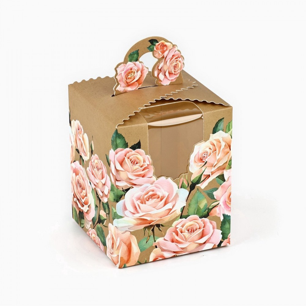 Коробка сборная «Для тебя» 9×11×9 см